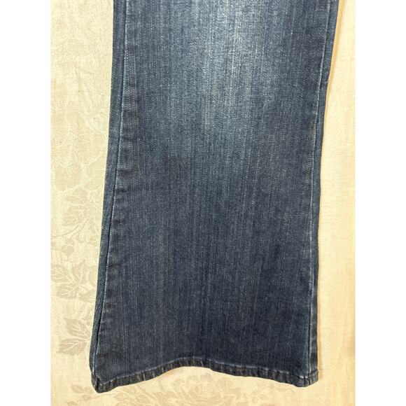 Vintage Union Bay Jeans 7 High Rise Flare Blue Denim Stretch Y2K - Picture 2 of 13